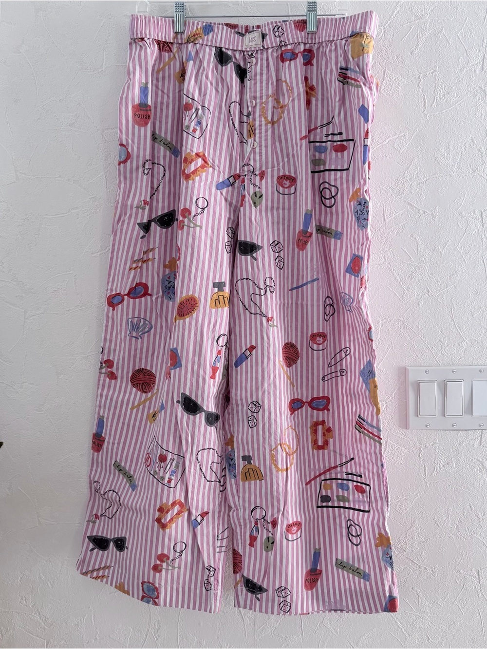 Anthropologie Lyrebird Wren Boxer Pants - Phthalo Ruth Print - sz XL